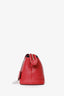 Fendi Red Leather Small By The Way Crossbody