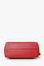 Fendi Red Leather Small By The Way Crossbody