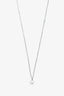 Mikimoto 18K White Gold Pearl Pendant Necklace