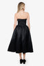 Meshki Black Elyssa Embroidered Midi Dress Size S