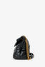 Saint Laurent Black Quilted Leather Small LouLou Puffer Shoulder Bag