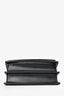 Saint Laurent Black Smooth Leather Medium 'Sunset' Shoulder Bag