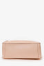 Stella McCartney Beige Faux Leather Perforated Logo Tote With Pouch