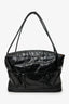 Bottega Veneta Black Maxi Intrecciato Leather Large Arco Slouch Bag