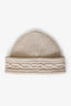 Hermès Beige Cashmere Heaven Twist Beanie Size L