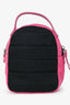 Moncler Pink Nylon Quilted Mini Crossbody Bag