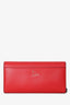 Christian Louboutin Red Leather Rougissime Wallet on Chain