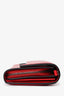 Christian Louboutin Red Leather Rougissime Wallet on Chain