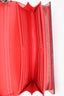 Christian Louboutin Red Leather Rougissime Wallet on Chain