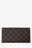 Louis Vuitton 2009 Damier Ebene Sarah Wallet