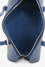 Louis Vuitton Blue Epi Leather 'Soufflot' Shoulder Bag
