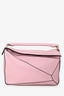 Loewe Light Pink Medium Puzzle Bag