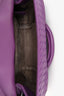 Bottega Veneta Purple Intrecciato Leather 'Rialto' Bag