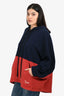 Marni Navy/Red Bat Sleeve Hoodie Size 36
