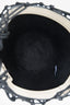 Staud Cream/Black Moreau Net Bucket Bag