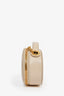Christian Dior 2023 Beige Leather Oval Camera Crossbody Bag