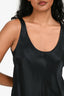 Dorothee Schumacher Navy Satin Tank Top Estimated Size S