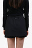 Lorena Antoniazzi Navy Pinstripe Mini Skort Est. Size XS