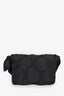 Issey Miyake Black Puffer Messenger Bag