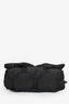 Issey Miyake Black Puffer Messenger Bag