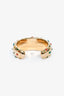 Zimmerman Gold Tone Gem Embellished Cuff