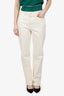 DL1961 Beige Denim Straight Leg Jeans Size 26