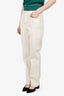 DL1961 Beige Denim Straight Leg Jeans Size 26