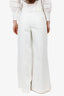 DL1961 White Denim Wide Leg Jeans Size 26