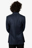 Tom Ford Navy Houndstooth Wool Blazer Size 48 Mens