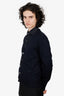Tom Ford Navy Wool Knit Cardigan Size 48 Mens