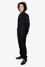 Tom Ford Black Wool Two-Piece Suits Size 48 Mens