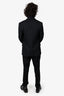 Tom Ford Black Wool Two-Piece Suits Size 48 Mens