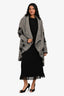 Yigal Azrouel Black/White Wool Striped Sweater Size XS