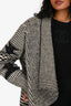 Yigal Azrouel Black/White Wool Striped Sweater Size XS