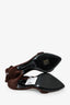 Saint Laurent Brown Suede Lace Up Deva 105 Sandal Size 38
