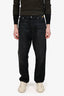 Rhude Black Denim Straight Leg Jeans Size 34 Mens