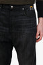 Rhude Black Denim Straight Leg Jeans Size 34 Mens