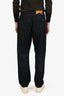 Rhude Black Denim Straight Leg Jeans Size 34 Mens