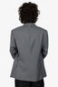 Thom Browne Grey Wool 4-Bar Striped Blazer Size 5 Mens