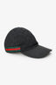 Gucci Black GG Canvas Web Baseball Cap Size L