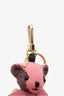 Burberry Pink Check Teddy Bear Keychain
