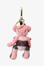 Burberry Pink Check Teddy Bear Keychain