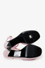 Pre-Loved Chanel™ Pink Tweed Crystal CC Platform Sandals Size 40