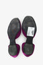 Roger Vivier Purple Saint Crystal Embellished Flats Size 35