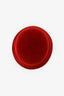 Hermès Red Rabbit Felt Hat Size 57