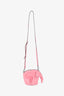 Loewe 2016 Pink Leather Elephant Crossbody