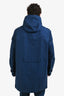 Gucci 2008 Blue Denim Hooded Parka Coat Size 52 Mens