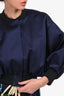 Victoria Victoria Beckham Navy/Black Bomber Jacket Size 6 US