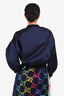 Victoria Victoria Beckham Navy/Black Bomber Jacket Size 6 US