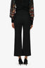Toteme Black Wool Straight Leg Trousers Size 0